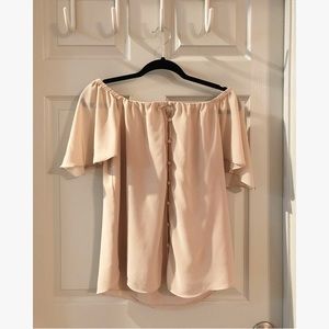 Nordstrom Rack - Cream off the shoulder top